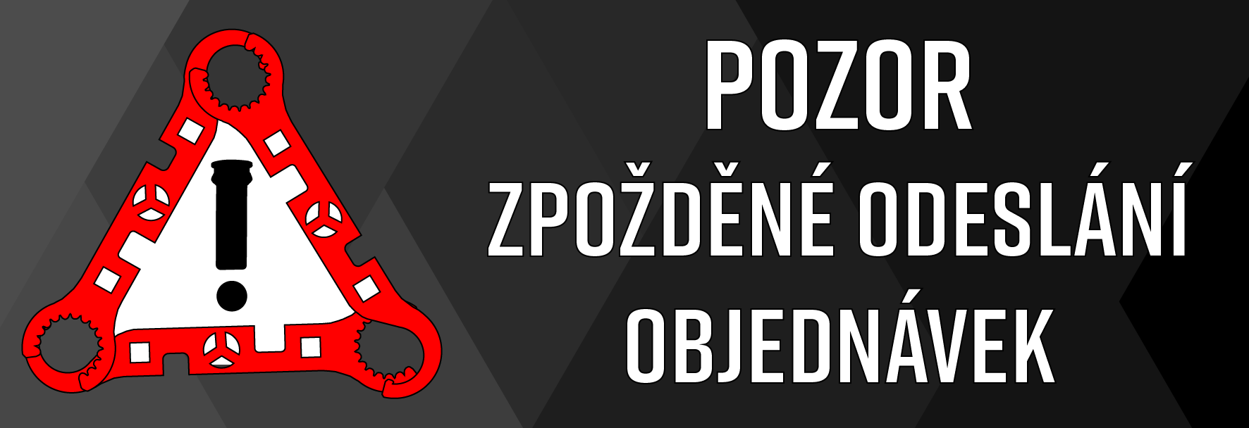 POZOR ZPOŽDĚNÉ ODESLÁNÍ OBJEDNÁVEK